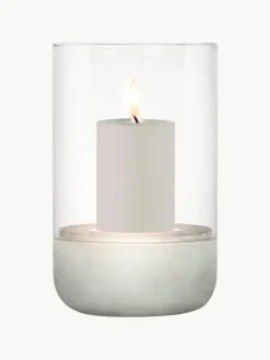 Blomus Windlicht Calma aus Glas, H 20 cm