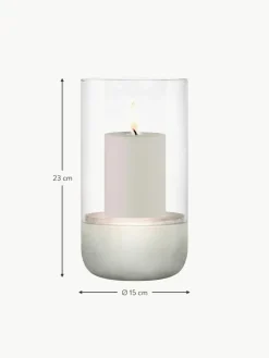 Blomus Windlicht Calma aus Glas, H 23 cm