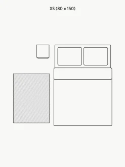 Westwing Collection Wollteppich Bruna mit geflochtener Struktur