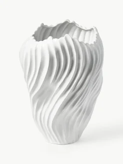Westwing Collection XL Vase Milazzo mit geriffeltem Twist, H 44 cm