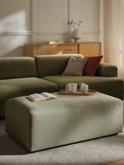 Westwing Collection XL-Hocker Melva, B 116 x T 72 cm