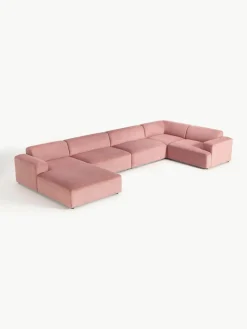 Westwing Collection XL-Wohnlandschaft Melva aus Cord