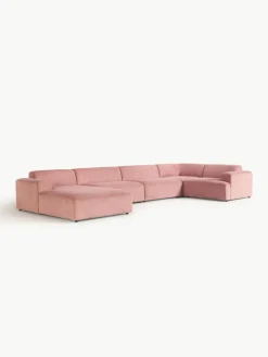 Westwing Collection XL-Wohnlandschaft Melva aus Cord