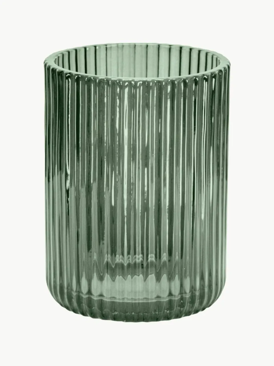 Westwing Zahnputzbecher Antoinette aus Glas