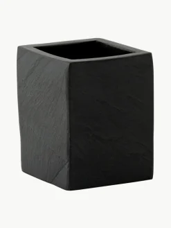 Andrea House Zahnputzbecher Slate in Schiefer-Optik