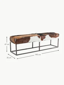 Kare Design Ziegenfell-Sitzbank Country Life