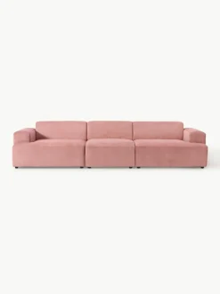 Westwing Collection Cord-Sofa Melva (4-Sitzer)