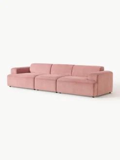 Westwing Collection Cord-Sofa Melva (4-Sitzer)
